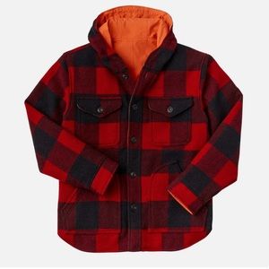 Snohomish Reversible Jacket wool wind resistance woven blended cotton reversible
